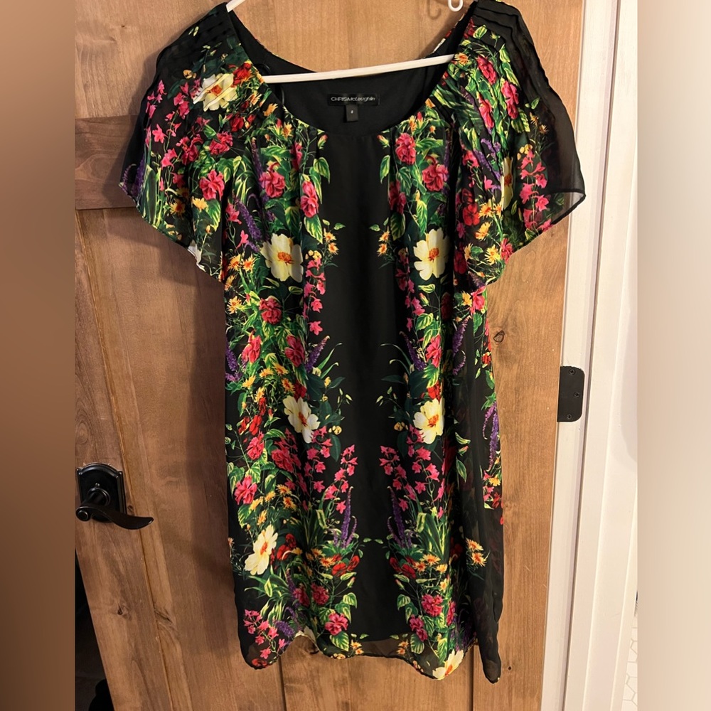 Bogo💞 Lovely black floral dress